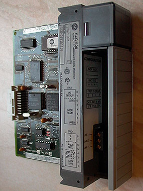 Allen-Bradley SLC-500 1747-DCM Communication Module.