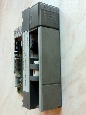 Allen-Bradley SLC-500 1747-L514 CPU Module.