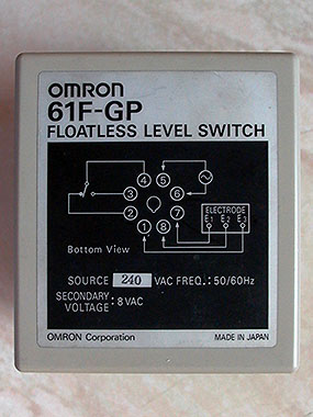 Omron Tateisi 61F-GP Floatless Level Switch Controller.