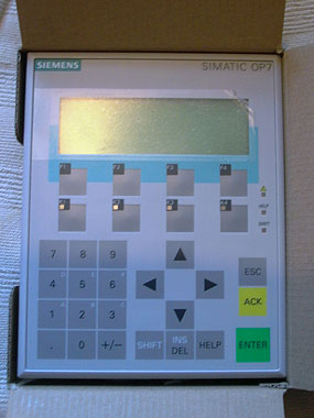 Siemens Simatic 6AV3607-1JC00-0AX1 HMI.