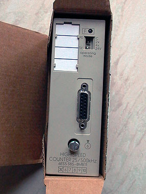 Siemens Simatic S5 PLC 6ES5 385-8MB11 High speed counter module.