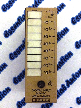 Siemens Simatic S5 PLC 6ES5431-8MA11 Input Module.
