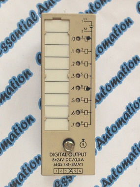 Siemens Simatic 6ES5 441-8MA11 digital output module.