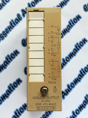 Siemens Simatic S5 6ES5470-8MA12 Analog Output.