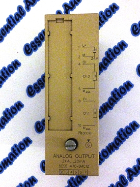 Siemens Simatic 6ES5-470-8MC12 Analog Output Module