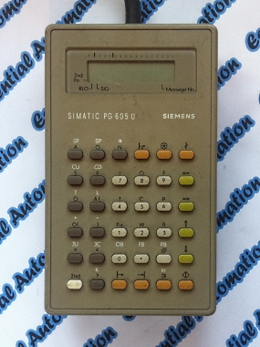 Siemens Simatic S5 6ES5 605-0UB11 Programming Unit