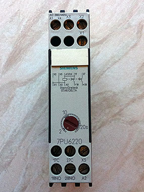 Siemens 7PU6220 Start / Delta Timer - 7PU6220-7NN20