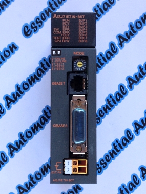 Mitsubishi Melsec A1SJ71E71N-B5T comms module.