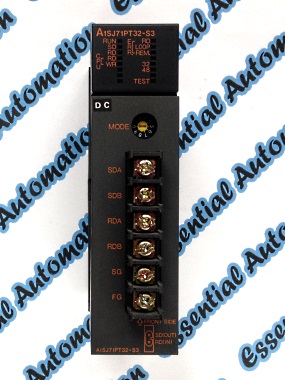 Mitsubishi Melsec PLC A1S-J71PT32-S3 Communication Module.