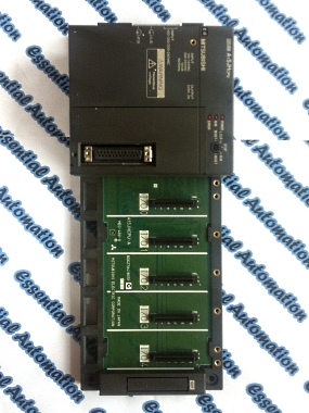 Mitsubishi Melsec PLC A1S CPU with built in power supply on a 5 way rack.