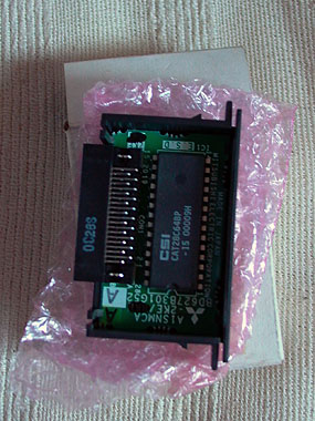 Mitsubishi Melsec PLC A1S-NMCA-2KE EEprom memory module.