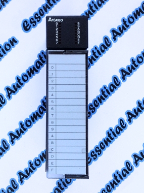 Mitsubishi Melsec A1S PLC A1S-X80 16 Channel 12VDC/24VDC input module.