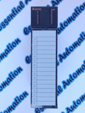 Mitsubishi Melsec PLC A1S-Y60 - 16 Channel 24VDC Transistor Output module.