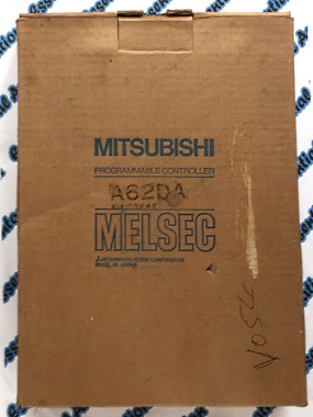 Mitsubishi Melsec PLC A Series A62DA Analog output module.