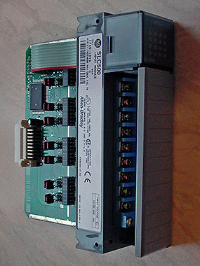 Allen-Bradley SLC-500 1746-IB16 Input Module.