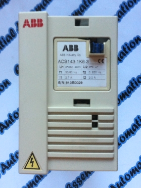 ABB ACS 143-1K6-3 Inverter / Variable Speed Drive.