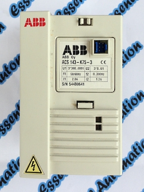 ABB ACS 143-K75-3 Inverter / Variable Speed Drive.