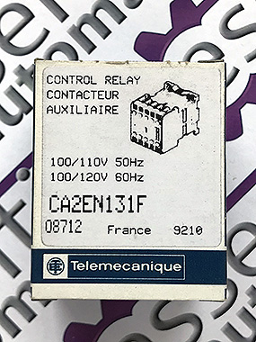Schneider / Telemecanique CA2EN131F 100/110VAC Control Relay / Contactor