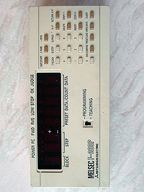 Mitsubishi Melsec F-20CP-E PLC Programmer.