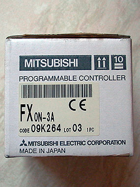 Mitsubishi Melsec PLC FX0N-3A Analog unit.