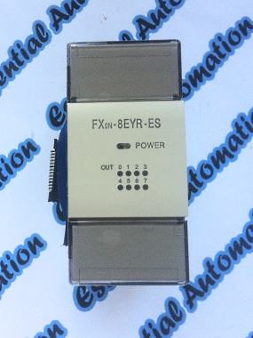 Mitsubishi Melsec FX0N-8EYR-ES/UL Extension Module.