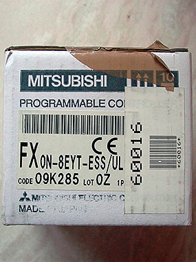 Mitsubishi Melsec FX0N-8EYT-ESS/UL Output unit.