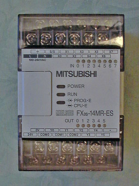 Mitsubishi Melsec FX0S-14MR-ES/UL PLC.