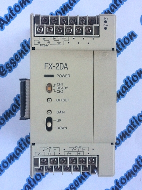 Mitsubishi Melsec FX-2DA Analog Module.