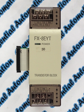 Mitsubishi Melsec PLC FX-8EYT-ESS Output Extension.