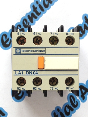 Telemecanique / Schneider LA1-DN04 Auxiliary Contact Block.