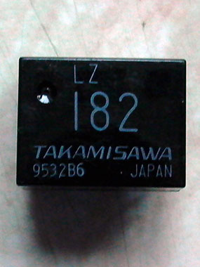 Takamisawa LZ182 12VDC Mini Mitsubishi Relay.