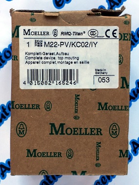 Moeller M22-PV/KC0/2IY / M22PVKC02IY - Stop Button