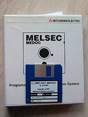 Genuine Mitsubishi Melsec Medoc FX Programming Software.