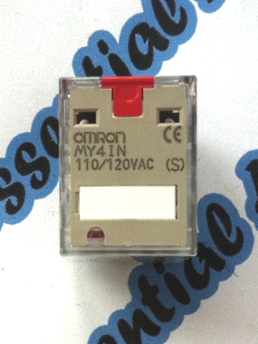 Omron MY4IN 110/120AC 4 Pole Relay.