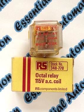 RS Components 348-778 115VAC Relay