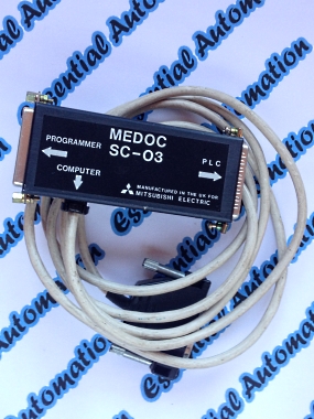Mitsubishi Melsec SC03 PLC Programming Cable.