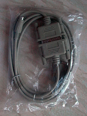 SC-03 Style programming cable for Mitsubishi F1, F2, FX, FX0, FX1, FX1S, FX1N, FX2N, A, AnS ETC series PLC's.