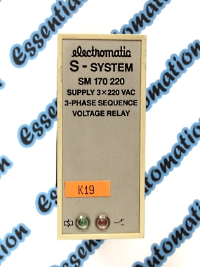 Electromatic SM170-220 Phase Sequence Relay