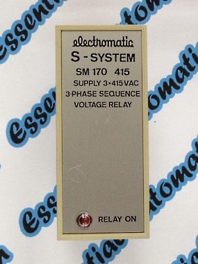 Electromatic S-System SM170-415 voltage / sequence monitor.