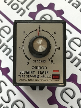 Omron STP-NH-US-240VAC Subminy Timer / STP-NH-US 240VAC 6 Seconds