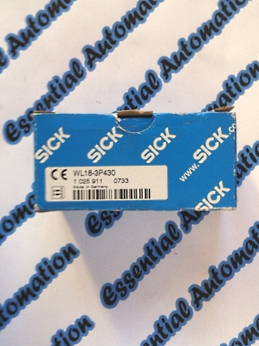 Sick WL18-3P430 Photoelectric Sensor.